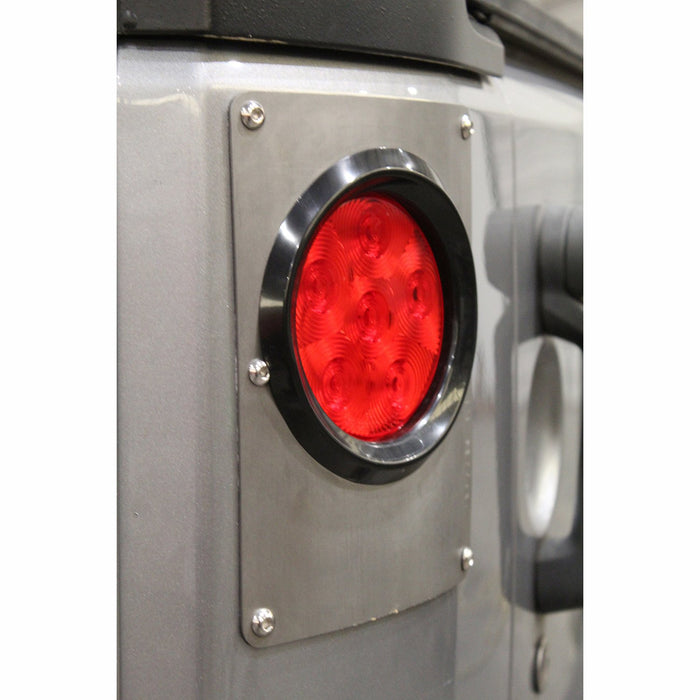 Motobilt Round Tail Light Conversion Kit, Jeep JK/JKU (2007-2018), view 6