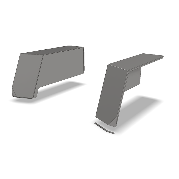 Motobilt High Clear Rear Inner Fender, Jeep TJ (1997-2006), view 4