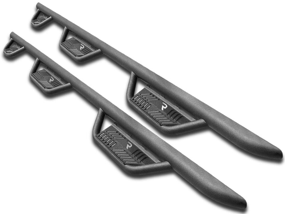 N-Fab Podium LG 07-16 Toyota Tundra Double Cab 6.5ft Bed Tex Black Bed Access 3in