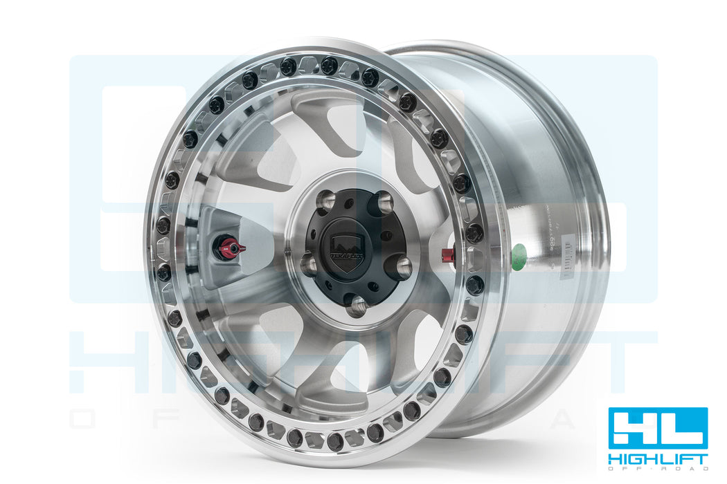 JL/JLU - JK/JKU: TERAFLEX OLYMPUS BEADLOCK OFF-ROAD WHEEL  - 17X9 5X5 12MM OFFSET MACHINED