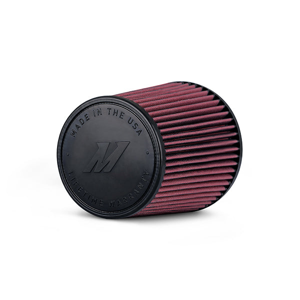 Mishimoto Mishimoto Performance Air Filter, 4in Inlet, 7in Filter Length, 5.5' O.D. Red