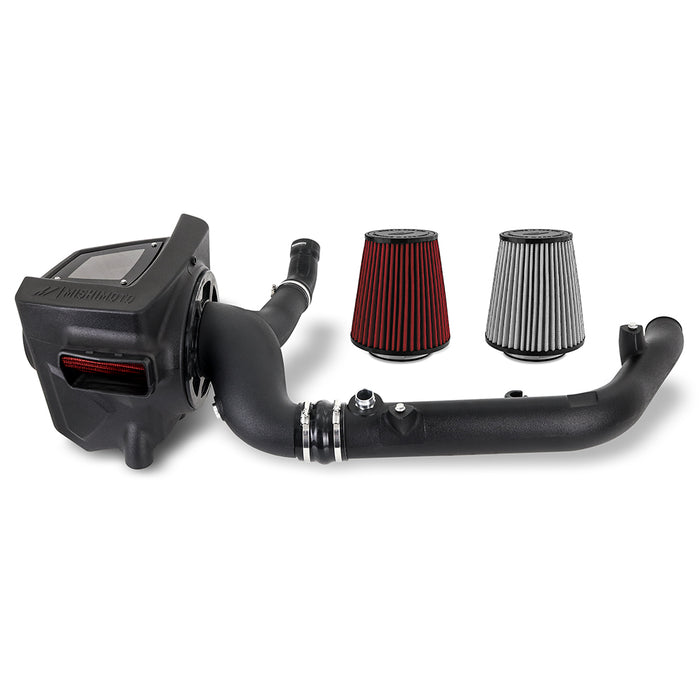 Mishimoto MMAI-BR27-21DW Performance Air Intake, Ford Bronco 2.7L EcoBoost 2021+, Dry Washable Filter