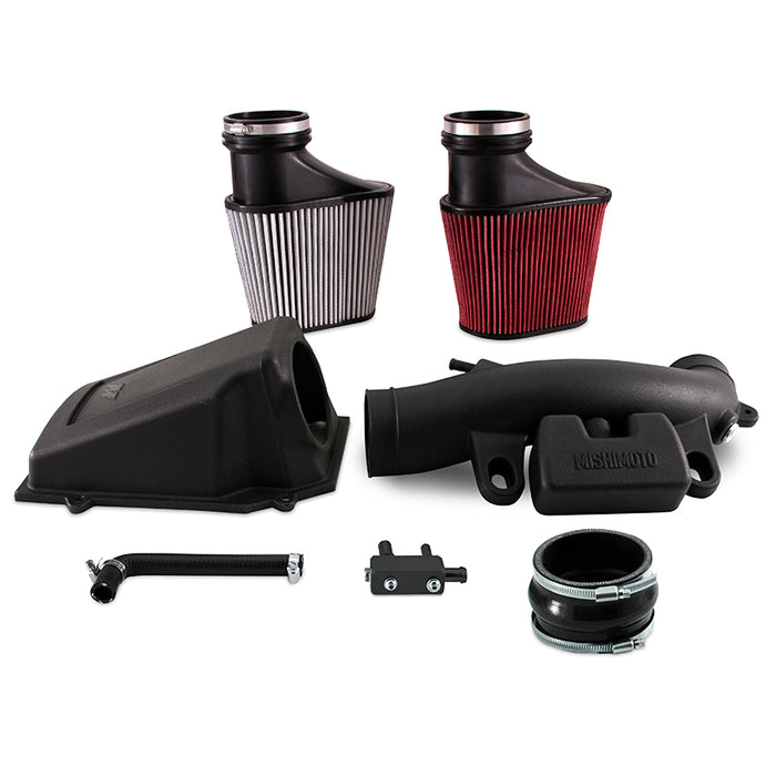 Mishimoto MMAI-JLH-18S Jeep Wrangler JL 2.0L Performance Intake, 2018-2023, w/ Oiled Filter