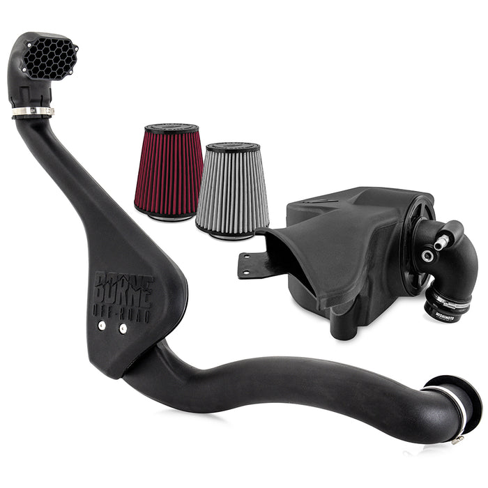 Mishimoto MMB-RGR-19DW Performance Intake and Snorkel Bundle, Fits Ford Ranger 2.3L EcoBoost 2019+, Dry