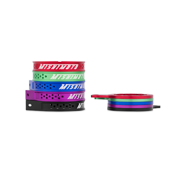 Mishimoto MMBCC-BKTS-BK Replacement Bracket Set for Mishimoto Baffled Oil Catch Can, Black