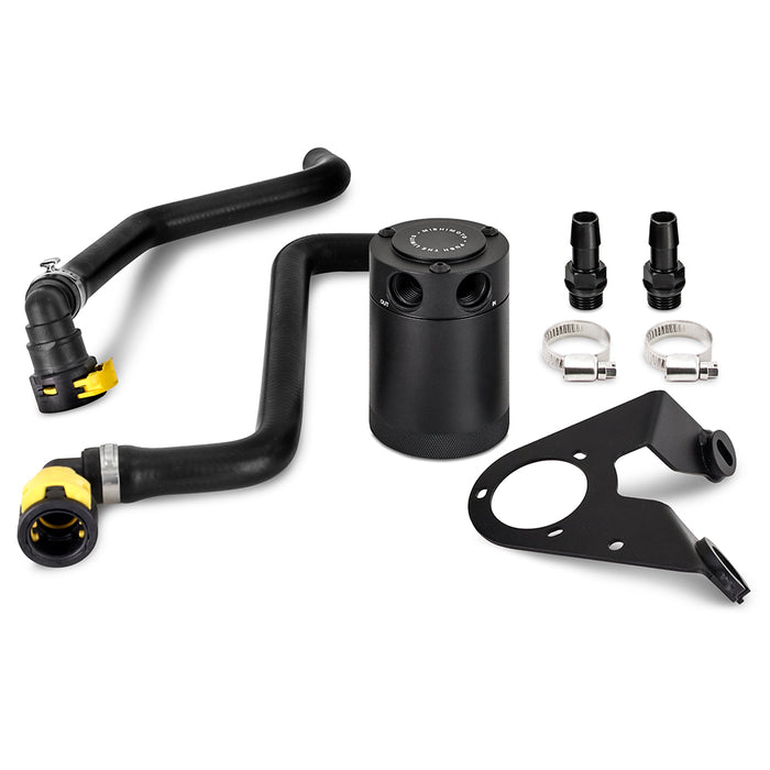 Mishimoto MMBCC-BR27-21P Baffled Oil Catch Can Kit, Fits Ford Bronco 2.7L 2021+