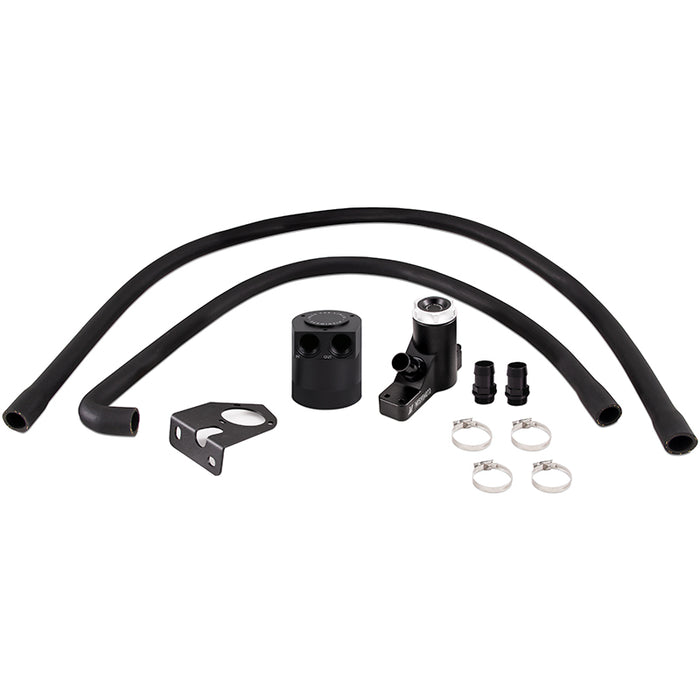 Mishimoto MMBCC-F2D-08BE Ford 6.4L Powerstroke Baffled Oil Catch Can Kit, 2008-2010
