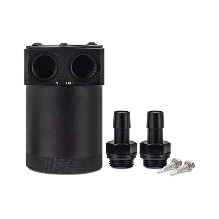 Mishimoto MMBCC-PPTWO Universal Baffled Oil Catch Can, Parallel Port