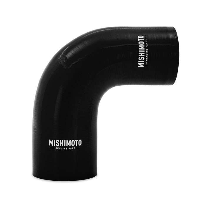 Mishimoto MMCP-R90-30325BK Mishimoto 90-Degree Silicone Transition Coupler, 3.00-in to 3.25-in, Black