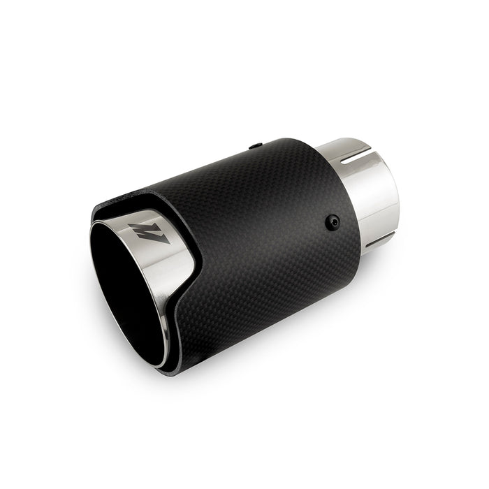 Mishimoto MMEXH-TIP-CF25P Mishimoto Carbon Fiber Exhaust Tip, 2.5Ó