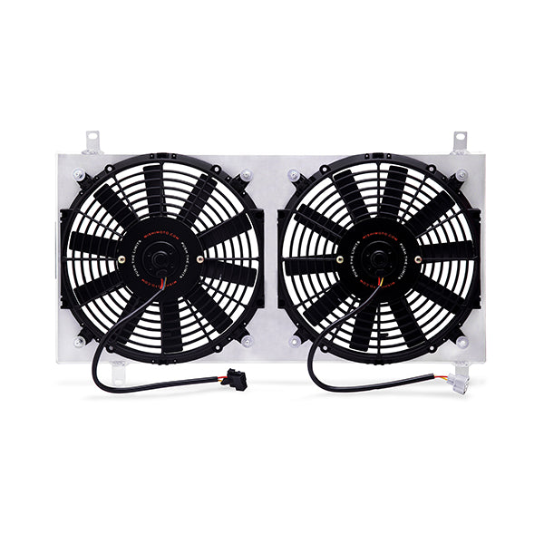 Mishimoto MMFS-MIA-90 Performance Aluminum Fan Shroud Kit, fits Mazda Miata 1990-1997, Polished