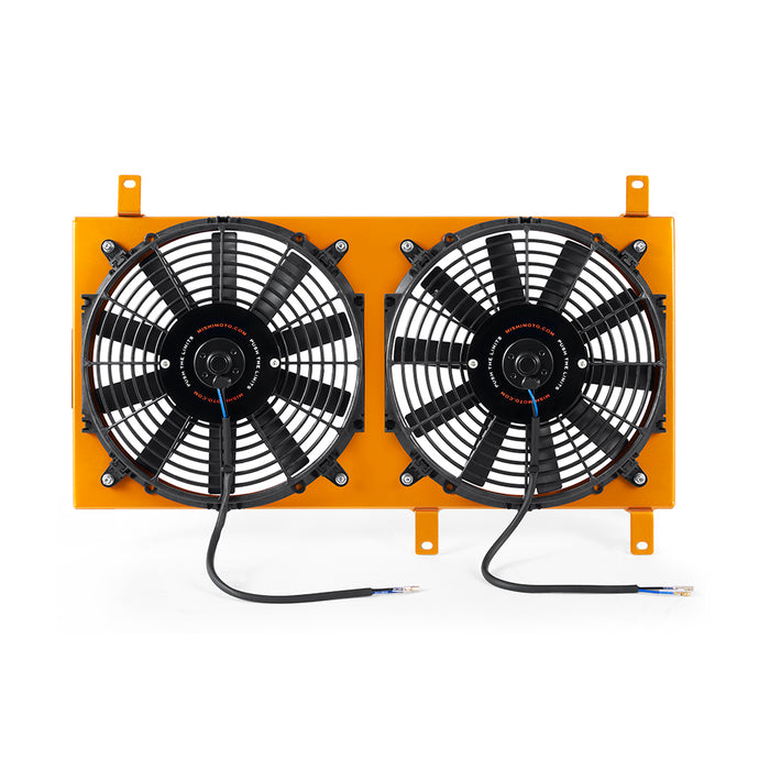 Mishimoto MMFS-MIA-99GD Performance Aluminum Fan Shroud Kit, fits Mazda Miata 1999-2005, Gold