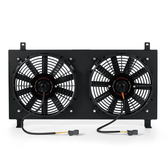 Mishimoto MMFS-RSX-02BK Aluminum Fan Shroud Kit, fits Acura RSX 2002-2006, Black