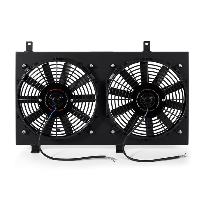Mishimoto MMFS-RX8-04BK Performance Aluminum Fan Shroud Kit, fits Mazda RX-8 2004-2008, Black