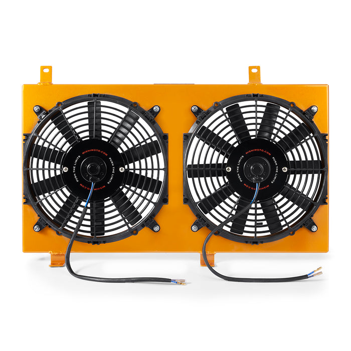 Mishimoto MMFS-RX8-04GD Performance Aluminum Fan Shroud Kit, fits Mazda RX-8 2004-2008, Gold