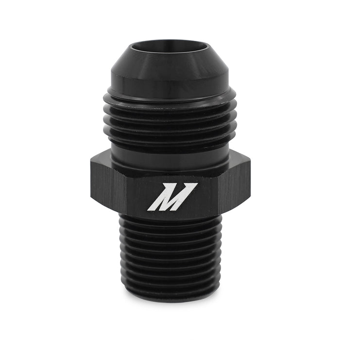 Mishimoto MMFT-ADA-0814 Mishimoto -8AN Aluminum Adapter, -8AN Male to 1/4-in NPT Male
