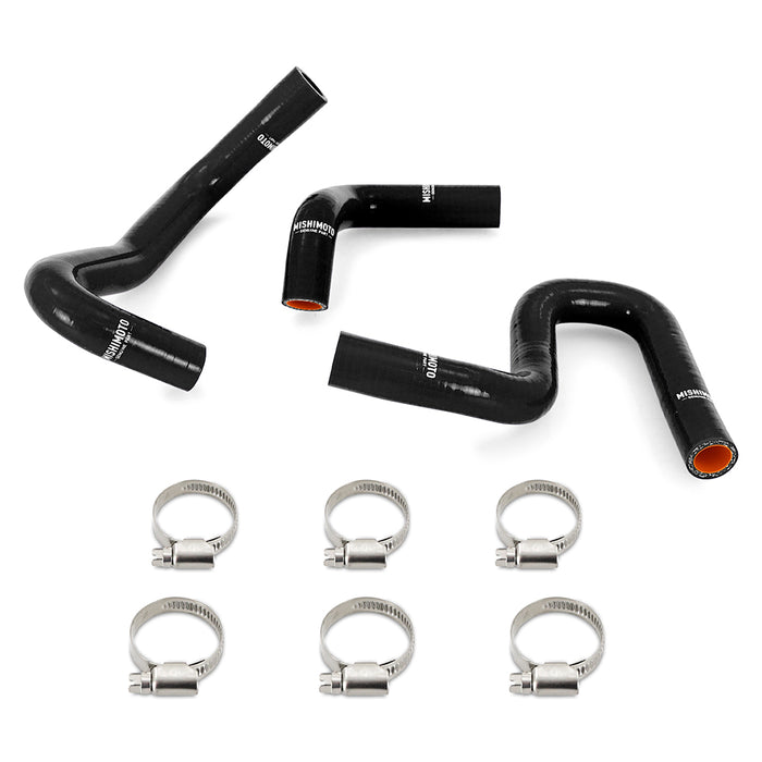 Mishimoto MMHOSE-4RUN34-96HHBK Silicone Heater Hose Kit, Toyota 4Runner 3.4L 1996-2002 W/O Rear Heater, Black