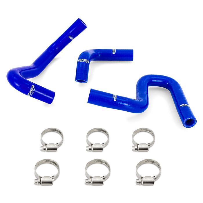 Mishimoto MMHOSE-4RUN34-96HHBL Silicone Heater Hose Kit, Toyota 4Runner 3.4L 1996-2002 W/O Rear Heater, Blue