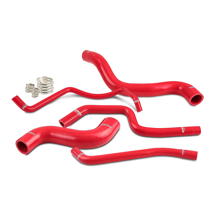 Mishimoto MMHOSE-GRC-23RD Silicone Radiator Hose Kit, fits Toyota GR Corolla 2023+, Red