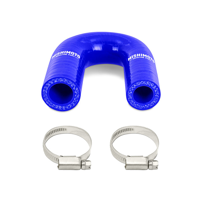 Mishimoto MMHOSE-LSHB-BL Silicone GM LS V8 Heater Core Bypass Hose, Blue