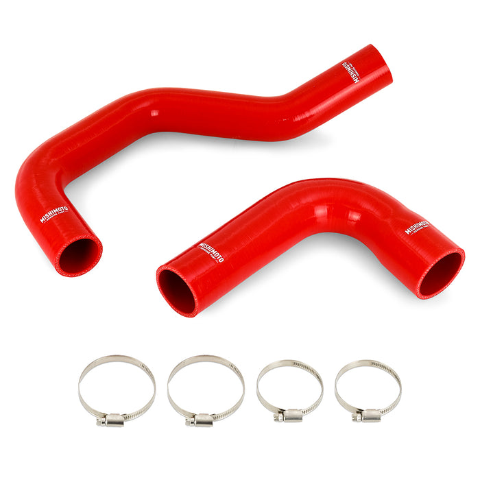 Mishimoto MMHOSE-RAM-91RD Silicone Radiator Hose Kit, fits Dodge 5.9L Cummins 1991-1993, Red