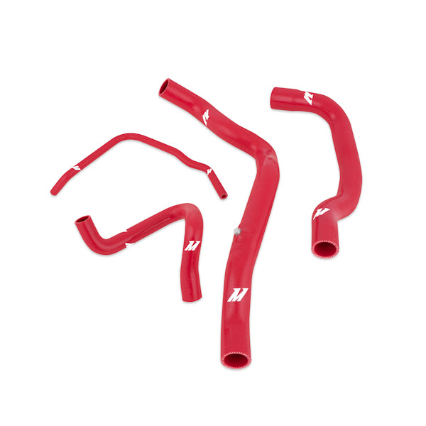 Mishimoto MMHOSE-TINY-01RD Mini Cooper S (Supercharged) Silicone Hose Kit, 2002-2008, Red