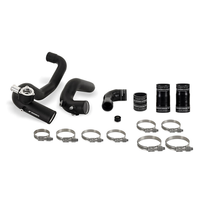 Mishimoto MMICP-BR23-21UHBK High-Mount Intercooler Pipe Upgrade Kit, Fits Ford Bronco 2.3L 2021+, Black