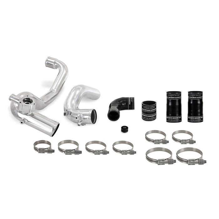 Mishimoto MMICP-BR23-21UHP High-Mount Intercooler Pipe Upgrade Kit, Fits Ford Bronco 2.3L 2021+, Polished