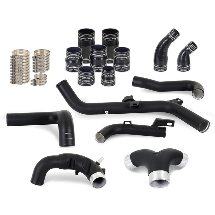 Mishimoto MMICP-BR27-21UHBK High-Mount Intercooler Pipe Upgrade Kit, Fits Ford Bronco 2.7L 2021+