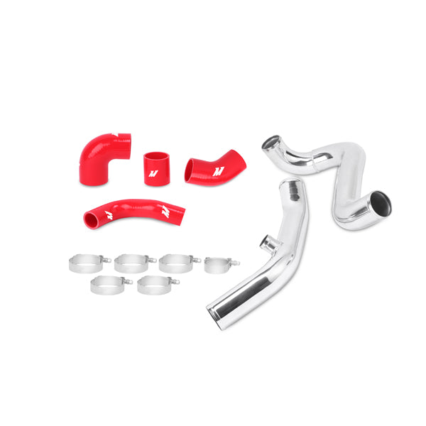 Mishimoto MMICP-EVO-01URD Mitsubishi Lancer Evolution 7/8/9 Upper Intercooler Pipe Kit, Red, 2001-2007