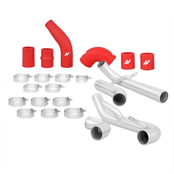 Mishimoto MMICP-EVO-10RD Mitsubishi Lancer Evolution X Intercooler Pipe Kit, Red, 2008-2015