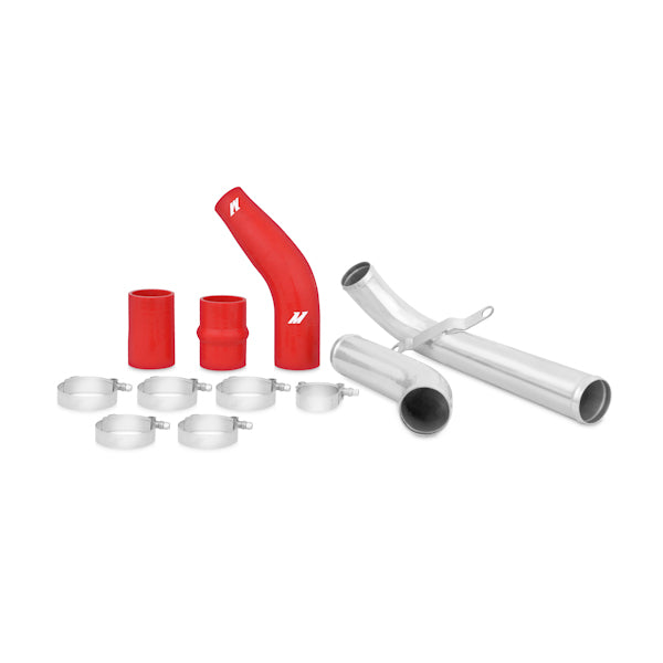 Mishimoto MMICP-EVO-10URD Mitsubishi Lancer Evolution X Upper Intercooler Pipe Kit, Red, 2008-2015
