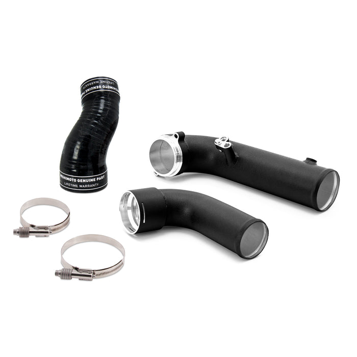 Mishimoto MMICP-SUP-20BK Performance Charge Pipe, Fits Toyota GR Supra 3.0L 2020+, Micro-Wrinkle Black