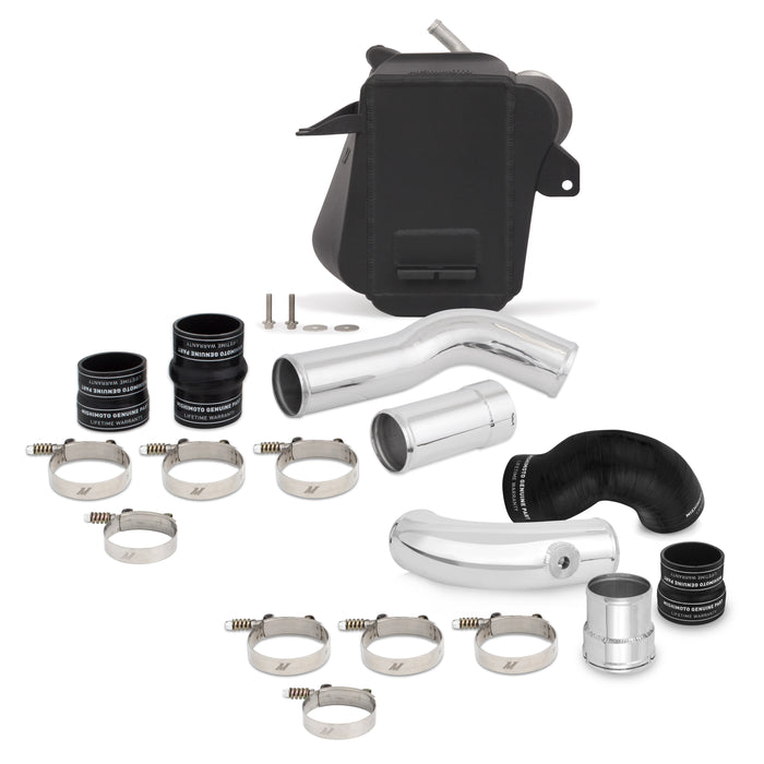 Mishimoto MMINT-F2D-11KBKP Ford 6.7L Powerstroke Air-to-Water Performance Intercooler Kit, 2011+