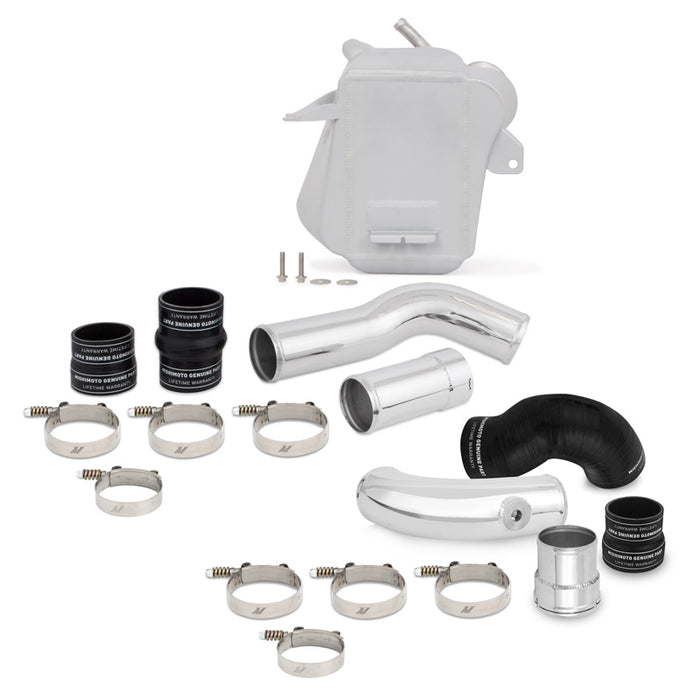 Mishimoto MMINT-F2D-11KSLP Ford 6.7L Powerstroke Air-to-Water Performance Intercooler Kit, 2011+, Polished