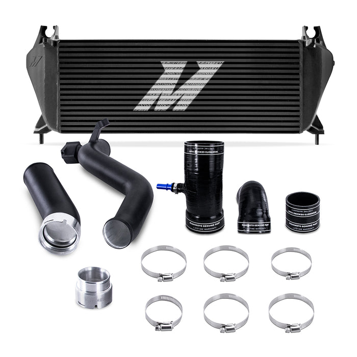Mishimoto MMINT-RGR-19KBKBK Intercooler Kit, fits Ford Ranger 2.3L 2019+, Black Intercooler, Black Pipes