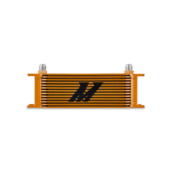 Mishimoto MMOC-13GD Universal 13-Row Oil Cooler, Gold