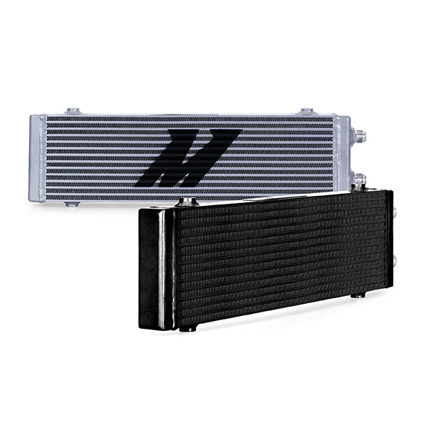 Mishimoto MMOC-DP-LSL Universal Dual Pass Bar and Plate Oil Cooler, Large