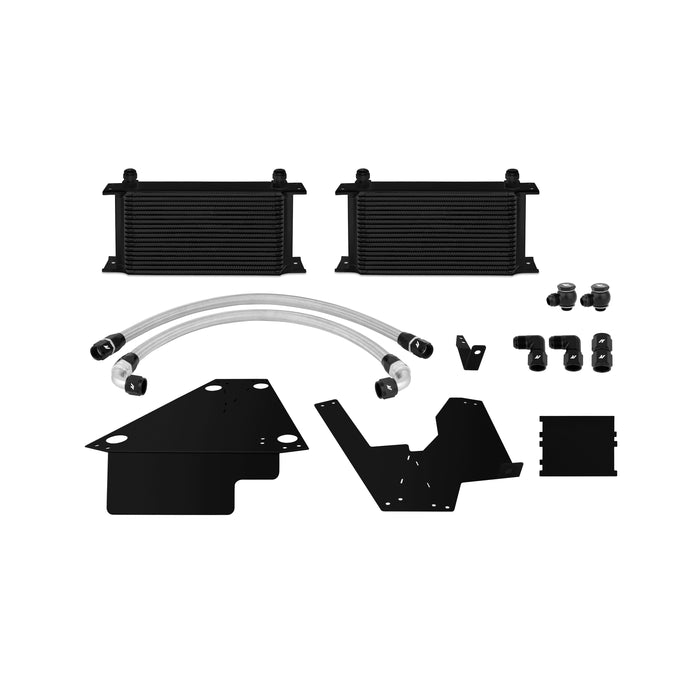 Mishimoto MMOC-EVO-08BK Mitsubishi Lancer Evolution X Black Oil Cooler Kit, 2008-2015