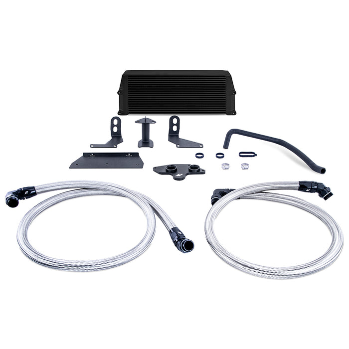 Mishimoto MMOC-F2D-11KBK Performance Oil Cooler, fits Ford 6.7L Powerstroke 2011-2019, Black