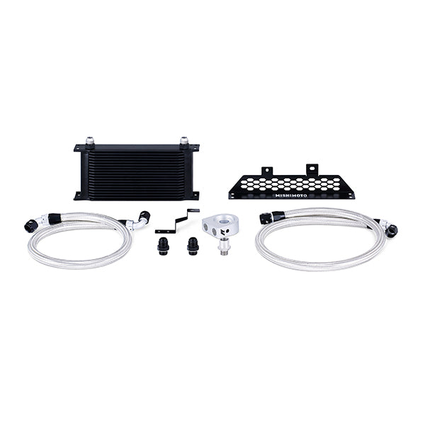 Mishimoto MMOC-FOST-13BK Ford Focus ST Oil Cooler Kit, 2013-2018 Black Non-Thermostatic