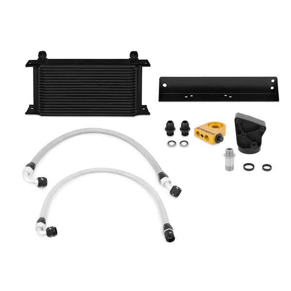 Mishimoto MMOC-GEN6-10TBK Hyundai Genesis Coupe 3.8L Thermostatic Oil Cooler Kit, Black