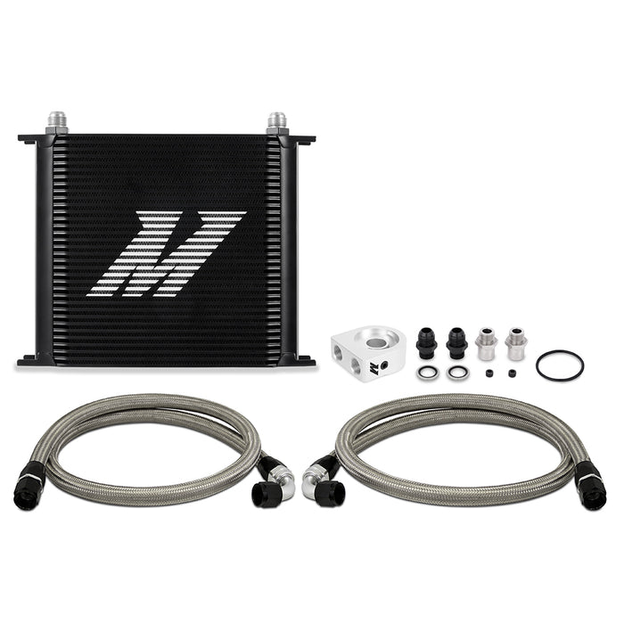 Mishimoto MMOC-U34BK Universal Oil Cooler Kit, 34-Row