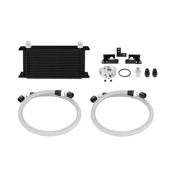 Mishimoto MMOC-WRA-07BK Jeep Wrangler JK Oil Cooler Kit, 2007-2011