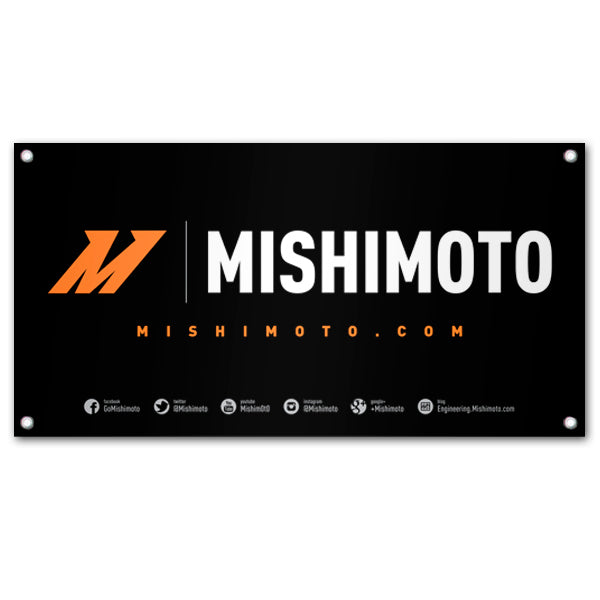 Mishimoto MMPROMO-BANNER-15LG Mishimoto Promotional Banner, Large