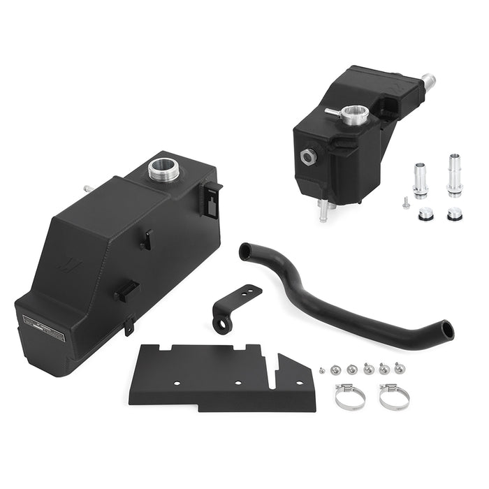 Mishimoto MMRT-F2D-11KMWBK Degas Tank Kit, Fits 2011-2019 Ford 6.7L Powerstroke, Micro-Wrinkle Black
