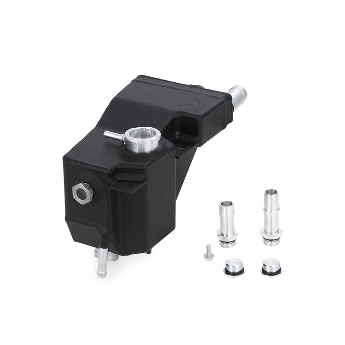 Mishimoto MMRT-F2D-11SMWBK Secondary Degas Tank, Fits 2011+ Ford 6.7L Powerstroke, Micro-Wrinkle Black
