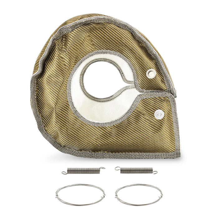 Mishimoto MMTB-RAM-07 Titanium Turbo Blanket, Fits Dodge Ram 6.7L Cummins 2007.5-2018