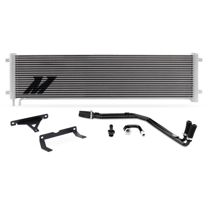 Mishimoto MMTC-F2D-17SL Transmission Cooler, fits Ford 6.7L Powerstroke, 2017-2019