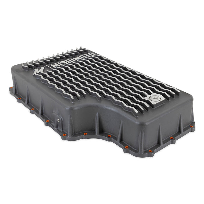 Mishimoto MMTP-F2D-11 Aluminum Transmission Pan, fits Ford 6.7L Powerstroke 2011-2019